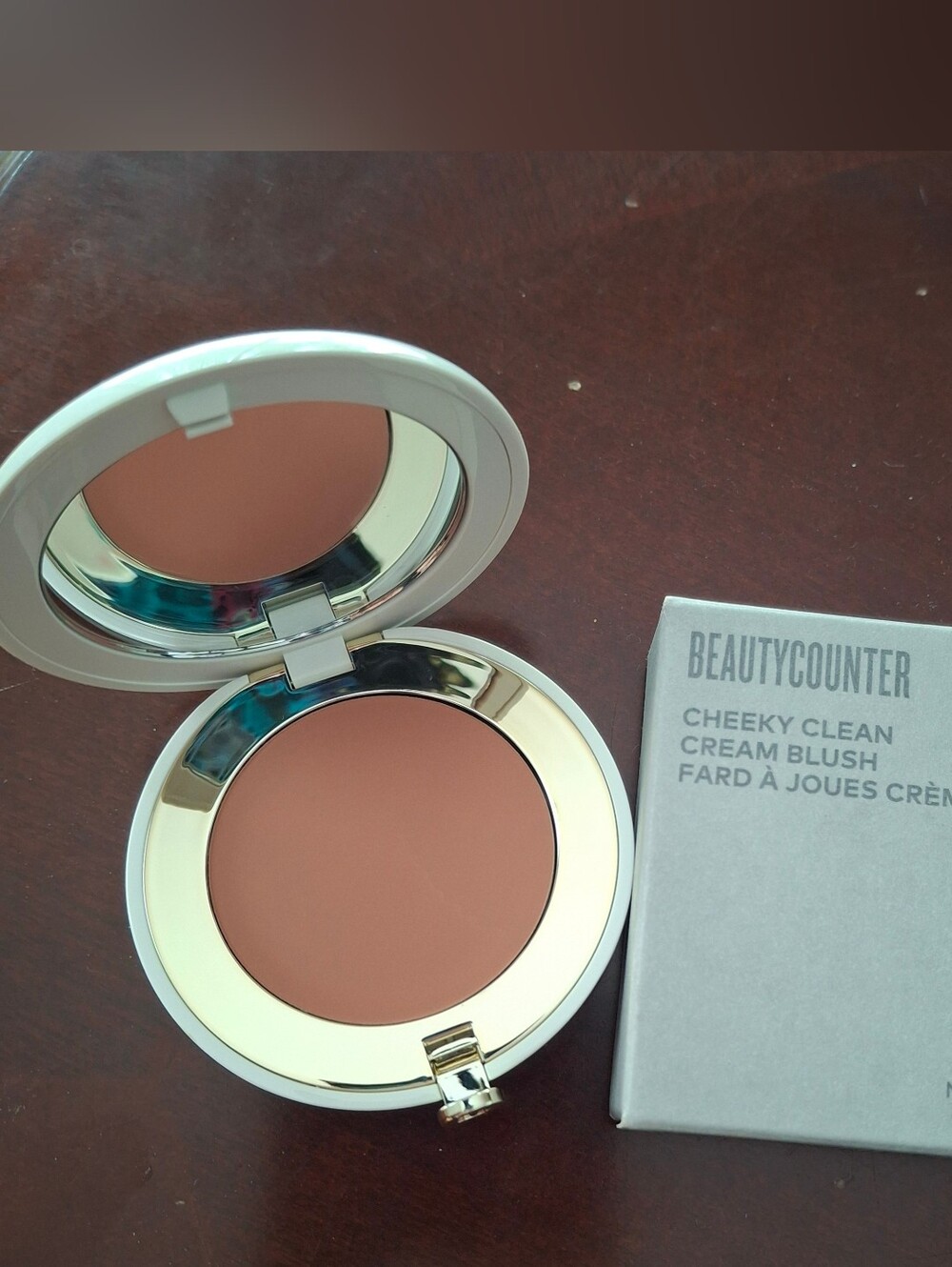 Beautycounter Cheeky Clean Cream Blush Chai Natural Glow NEW Discontinued NIB